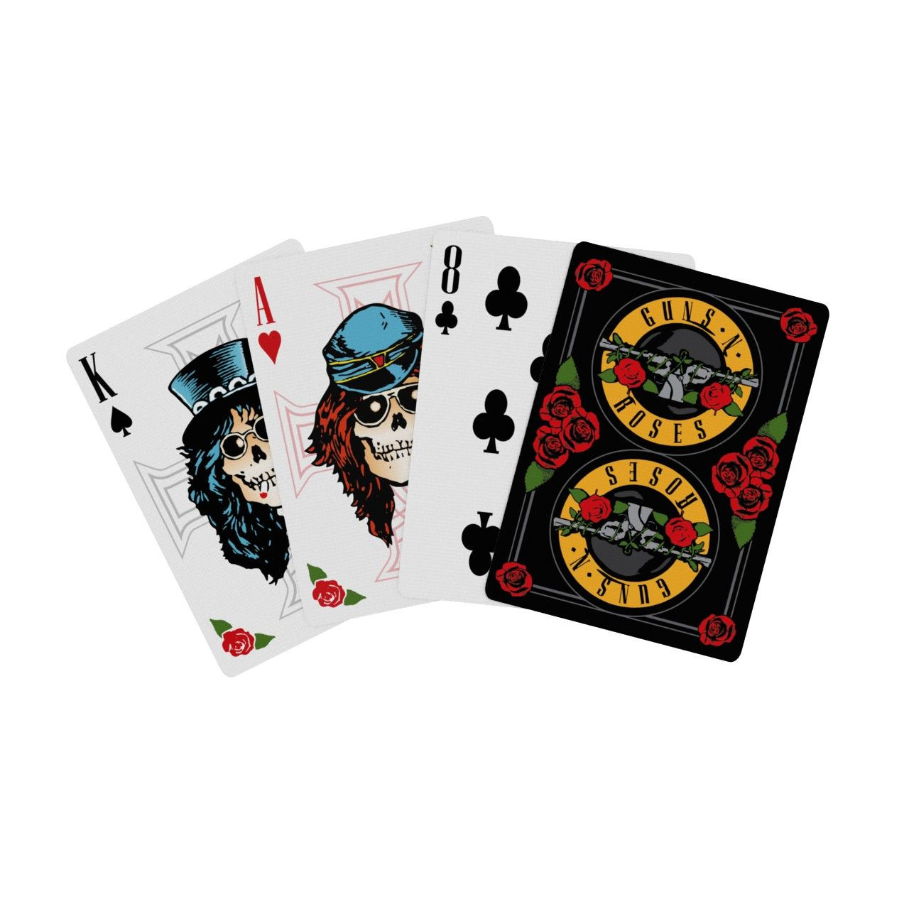 Karty do gry Bicycle Guns N"Roses Cartamundi